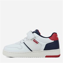 Levi's Kinder Kickser Sneaker Off White Navy 3130