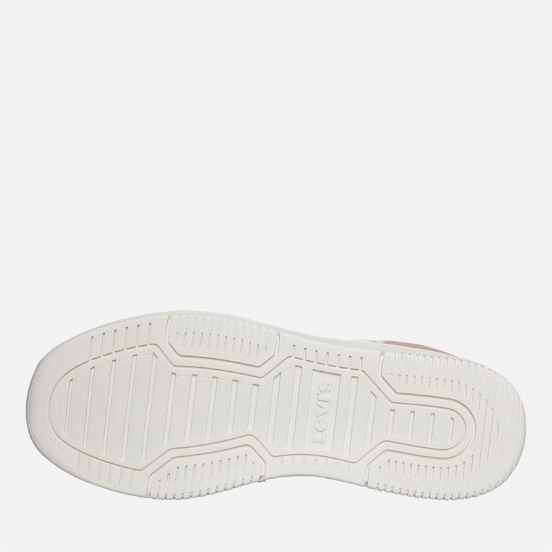 Levi's Mädchen Junior Maverick Sneaker Off White/Blau 3558 Off White Blue 3558