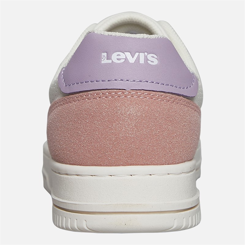 Levi's Mädchen Junior Maverick Sneaker Off White/Blau 3558 Off White Blue 3558