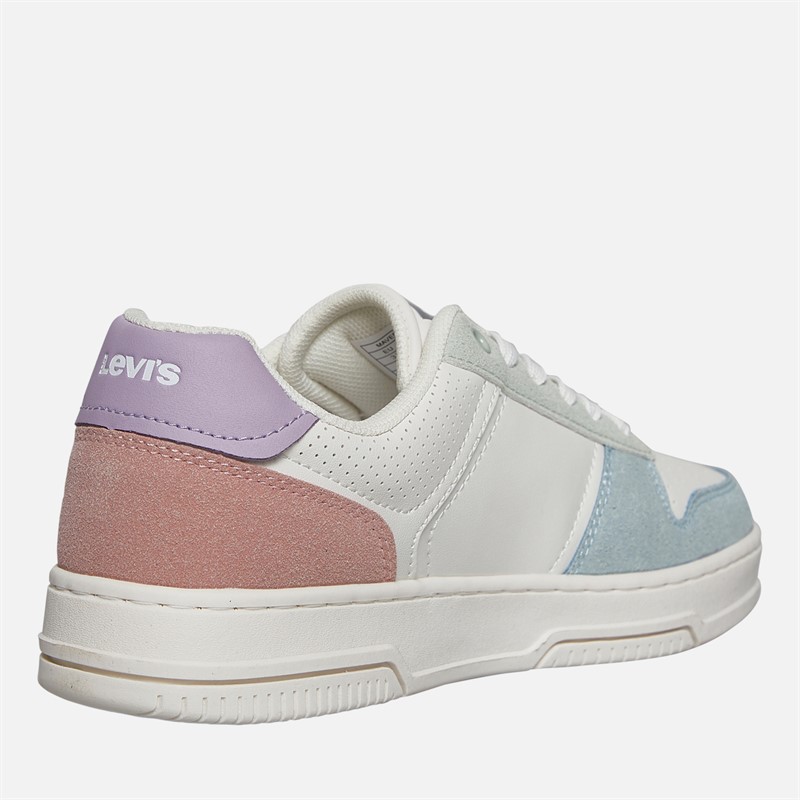 Levi's Mädchen Junior Maverick Sneaker Off White/Blau 3558 Off White Blue 3558