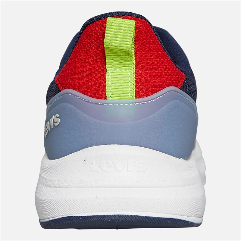 Levi's Junior Ocean Sneaker Marine/Rot 0290 Navy Red 0290