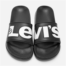 Levi's June klapki dla dzieci kolor Black 0003