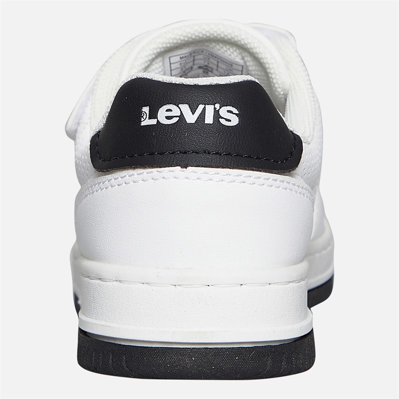 Levi's Kinder Maverick Sneaker Weiß/Schwarz 0062 White Black 0062