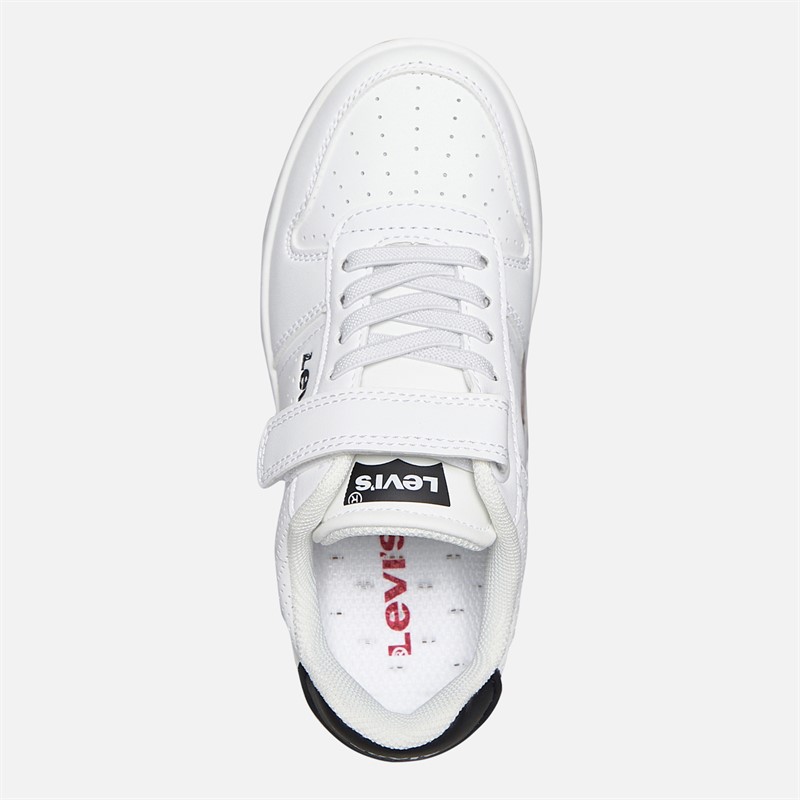 Levi's Kinder Maverick Sneaker Weiß/Schwarz 0062 White Black 0062