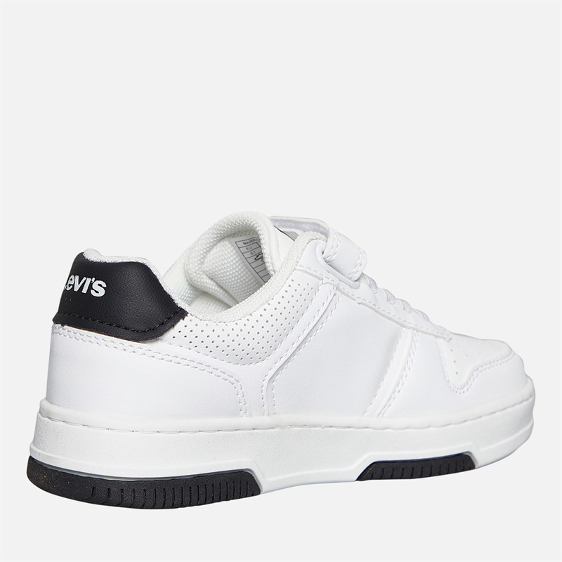 Levi's Kinder Maverick Sneaker Weiß/Schwarz 0062 White Black 0062