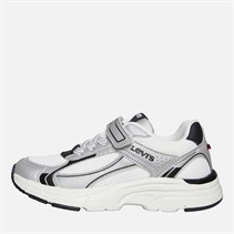 Levi's Kinder Curtis Sneaker Silber/Weiß/Schwarz 0908 Silver White Black 0908