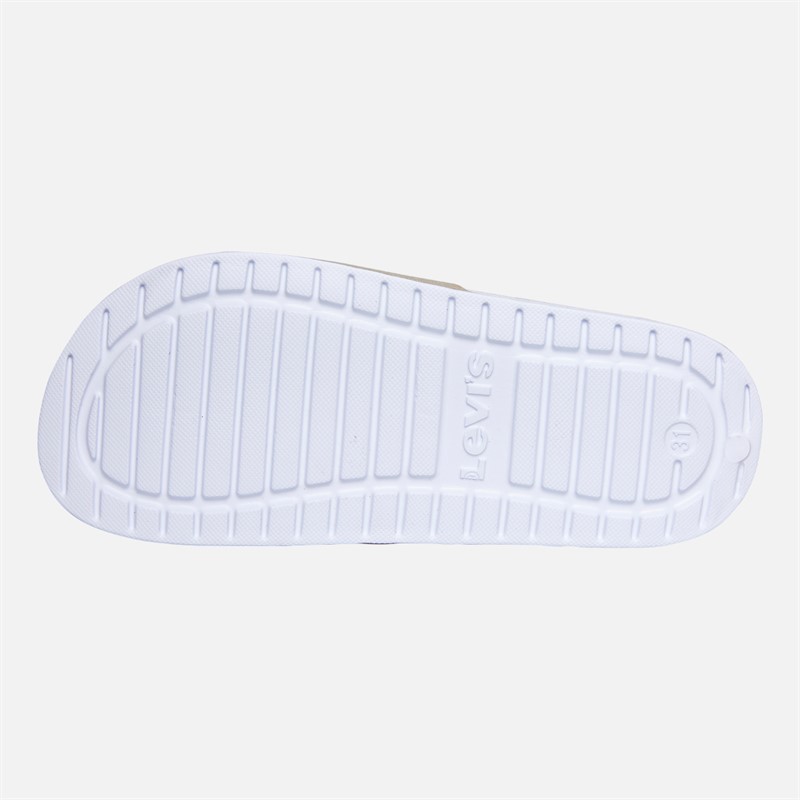 Levi's Klapki basenowe dla dziewczynki kolor Gold Glitter 3923