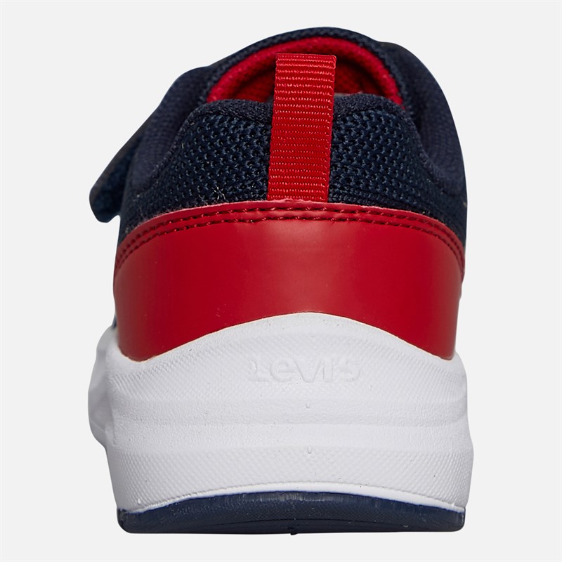 Levi's Kinder Hudson Sneaker Marine/Rot 0290 Navy Red 0290