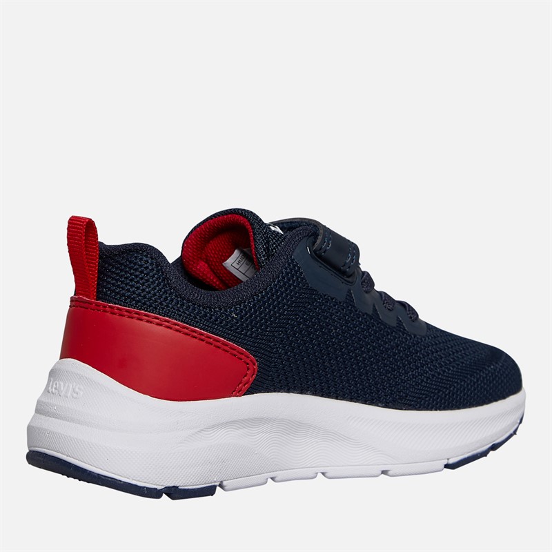 Levi's Kinder Hudson Sneaker Marine/Rot 0290 Navy Red 0290