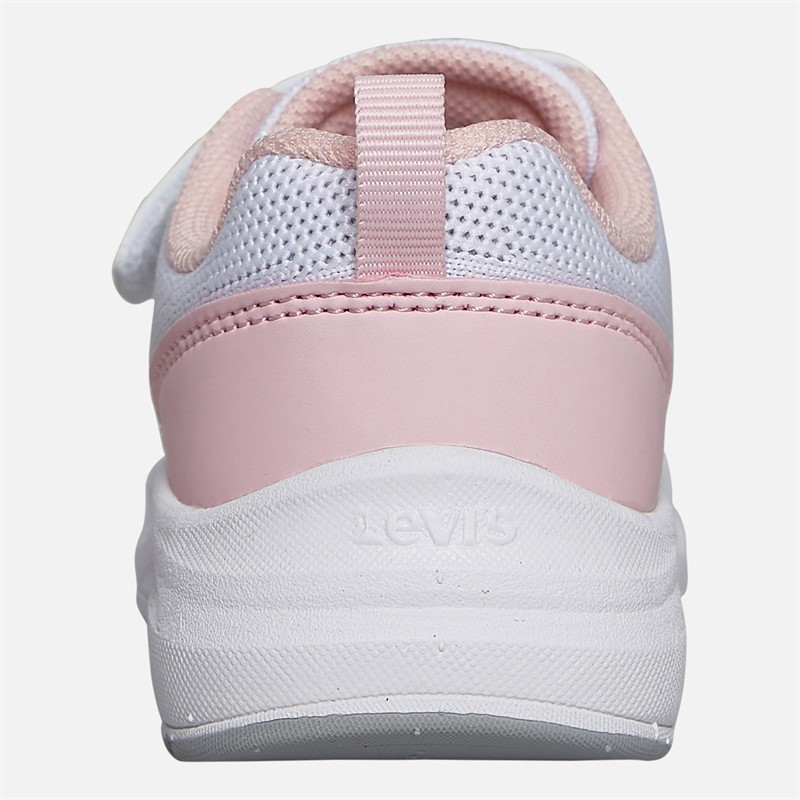 Levi's Mädchen Hudson Sneaker White Rose 2900