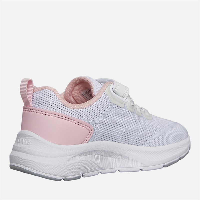 Levi's Mädchen Hudson Sneaker White Rose 2900