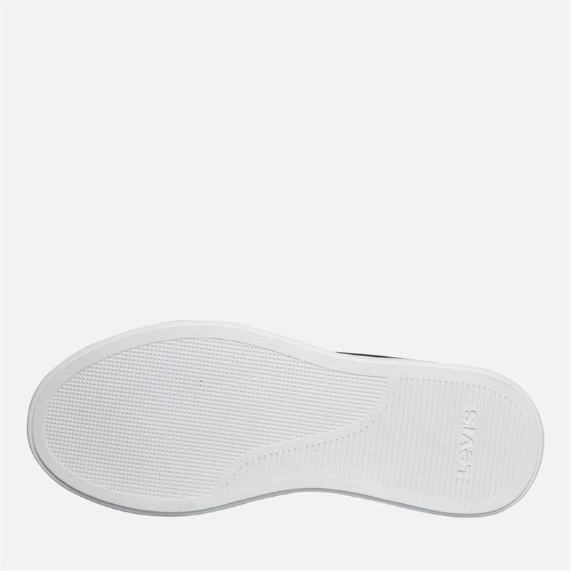 Levi's Kinder Junior Bernstein Sneaker Schwarz/Weiß 0008 Black White 0008