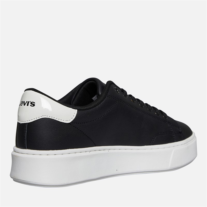 Levi's Kinder Junior Bernstein Sneaker Schwarz/Weiß 0008 Black White 0008