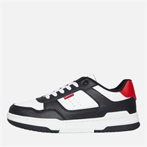 Levi's John sneakersy czarny/biały/czerwony 0230 dla młodzieży kolor Black White Red 0230