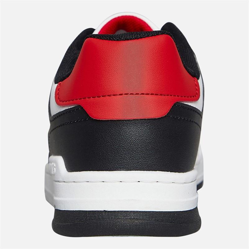 Levi's Junior John Sneaker Schwarz/Weiß/Rot 0230 Black White Red 0230
