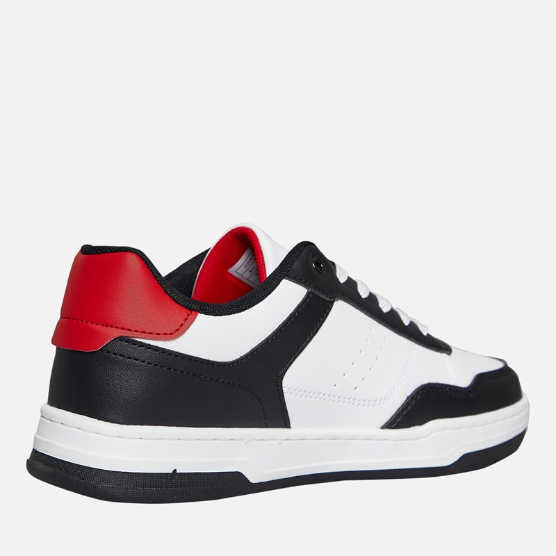 Levi's Junior John Sneaker Schwarz/Weiß/Rot 0230 Black White Red 0230