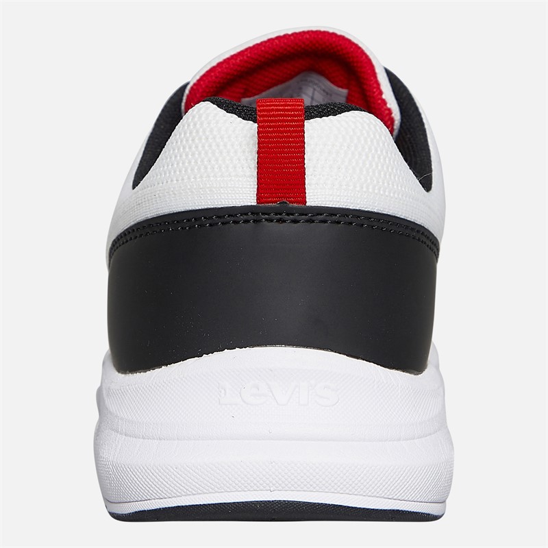 Levi's Junior Hudson Sneaker Weiß/Schwarz/Rot 0239 White Black Red 0239