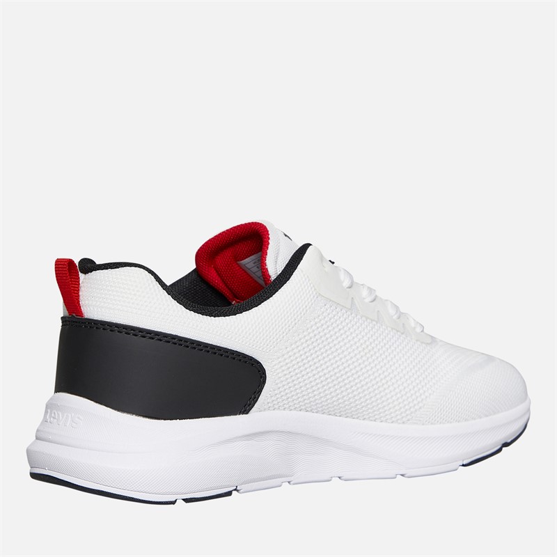 Levi's Junior Hudson Sneaker Weiß/Schwarz/Rot 0239 White Black Red 0239