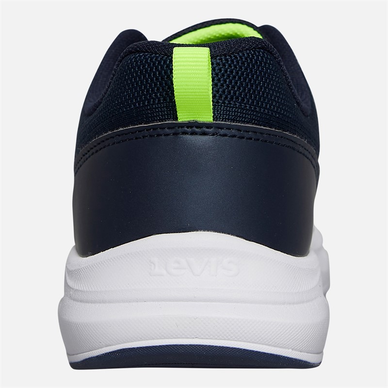 Levi's Junior Hudson Sneakers Navy/Gelb 0923 Navy Yellow 0923