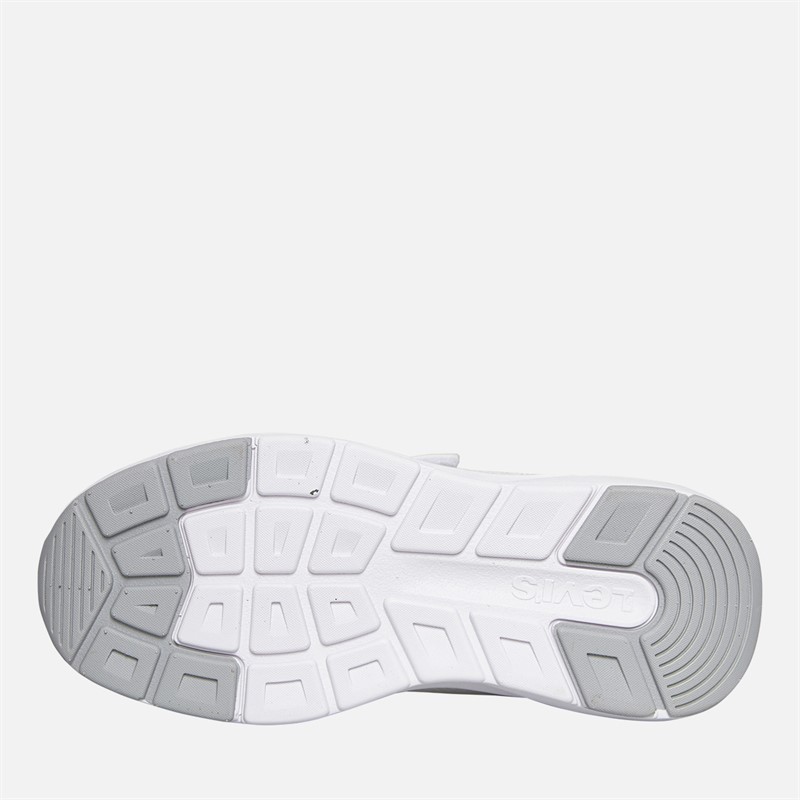 Levi's Mädchen Hudson Sneaker Weiß/Rosa 2900 White Rose 2900