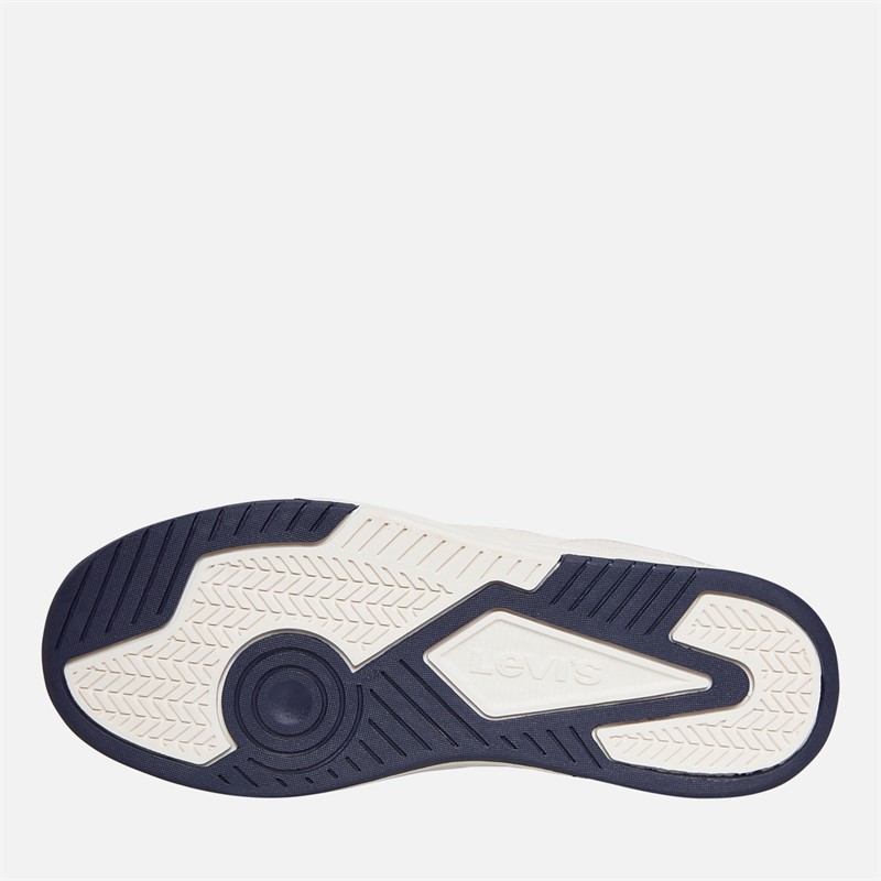 Levi's Junior John Sneakers Off White/Navy 3130 Off White Navy 3130