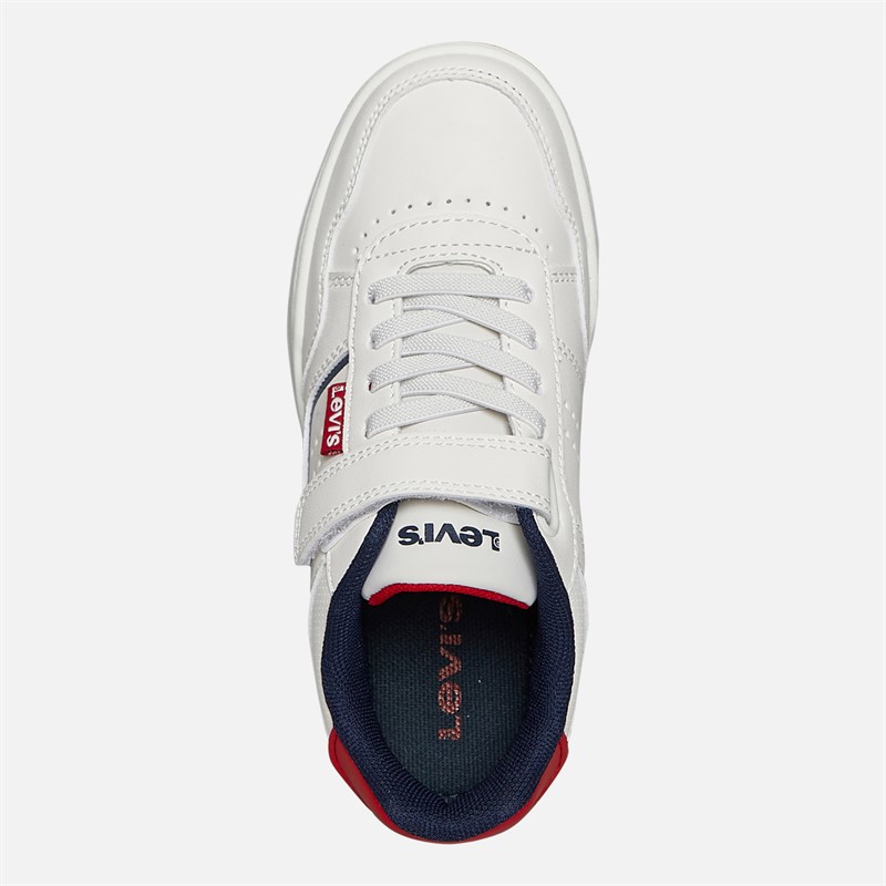 Levi's Børn John Sneakers Off White/Navy 3130 Off White Navy 3130