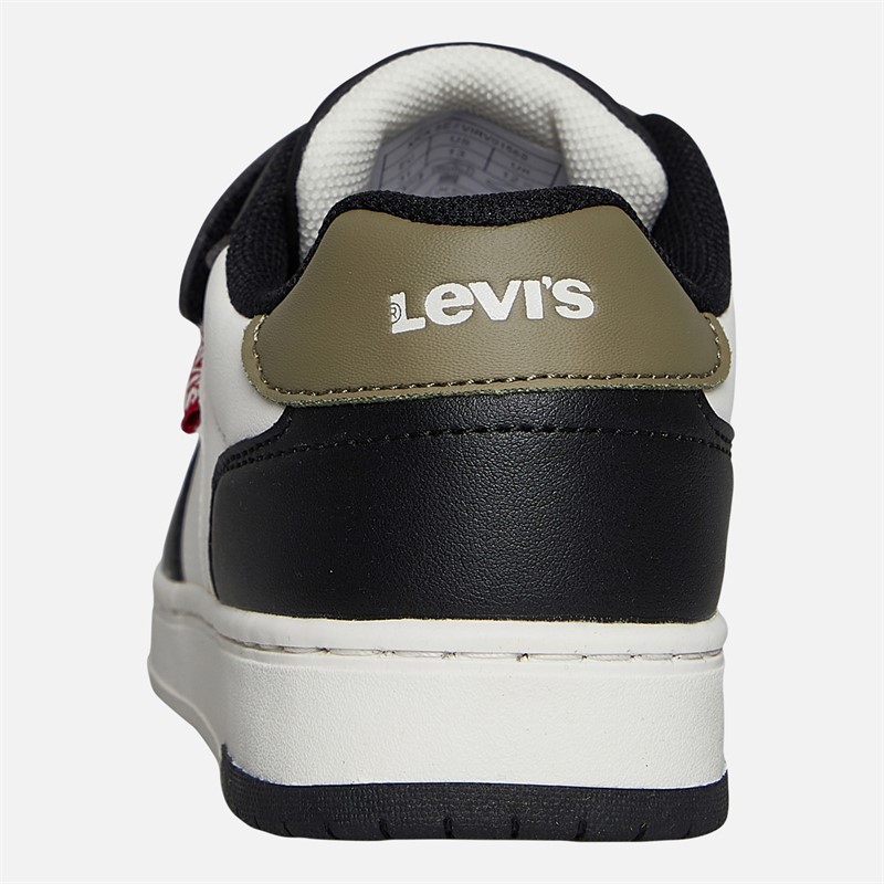 Levi's Kick sneakersy Off White/Black 2933 dla dzieci kolor Off White Black 2933