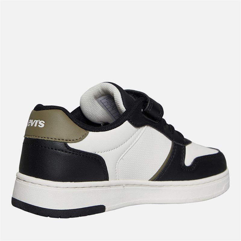 Levi's Kick sneakersy Off White/Black 2933 dla dzieci kolor Off White Black 2933