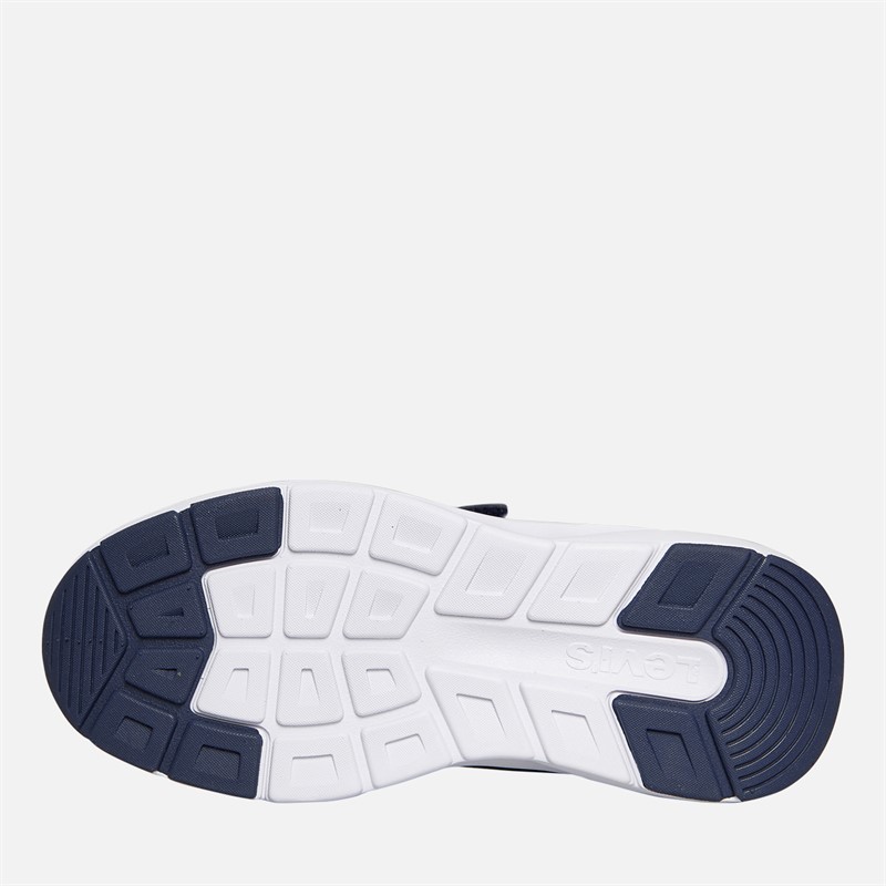 Levi's Kinder Hudson Sneaker Navy/Gelb 0923 Navy Yellow 0923