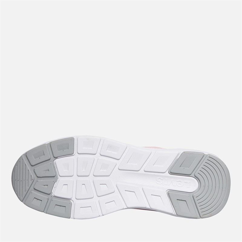 Levi's Junior Mädchen Hudson Sneaker Pastellrosa / Weiß 3004 Pastel Pink White 3004