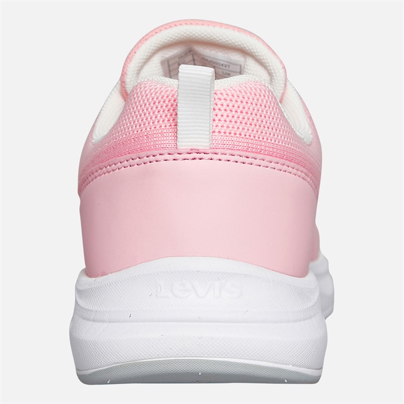 Levi's Junior Mädchen Hudson Sneaker Pastellrosa / Weiß 3004 Pastel Pink White 3004