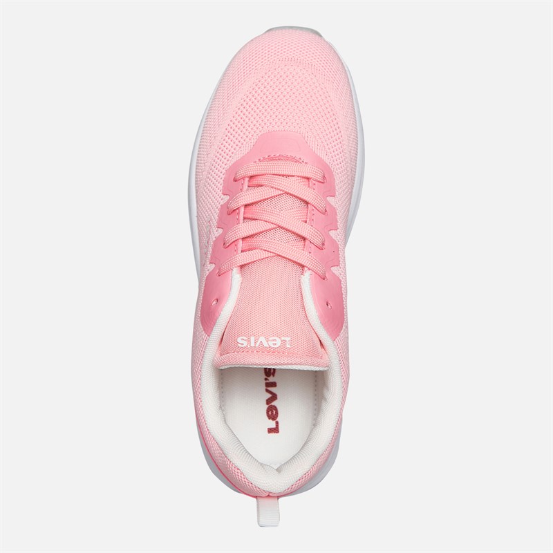 Levi's Junior Mädchen Hudson Sneaker Pastellrosa / Weiß 3004 Pastel Pink White 3004