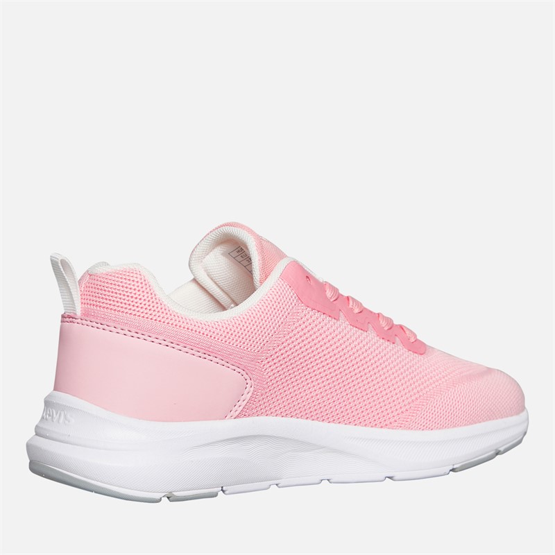 Levi's Junior Mädchen Hudson Sneaker Pastellrosa / Weiß 3004 Pastel Pink White 3004