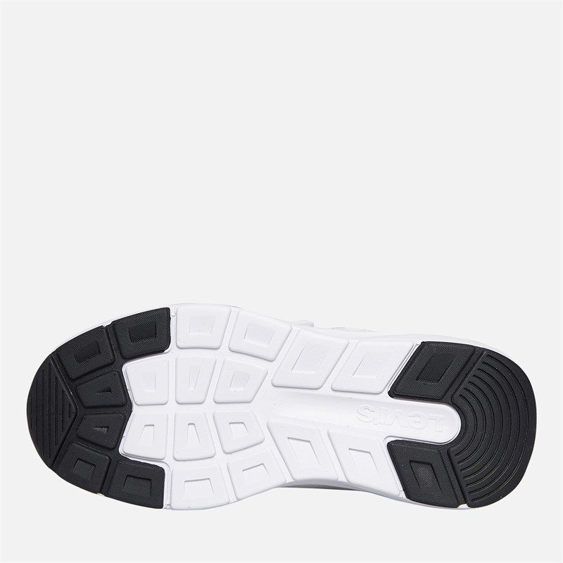 Levi's Kinder Hudson Sneaker Weiß/Schwarz/Rot 0239 White Black Red 0239