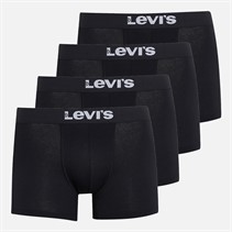 Levi's Mens Four Pack Boxers Black