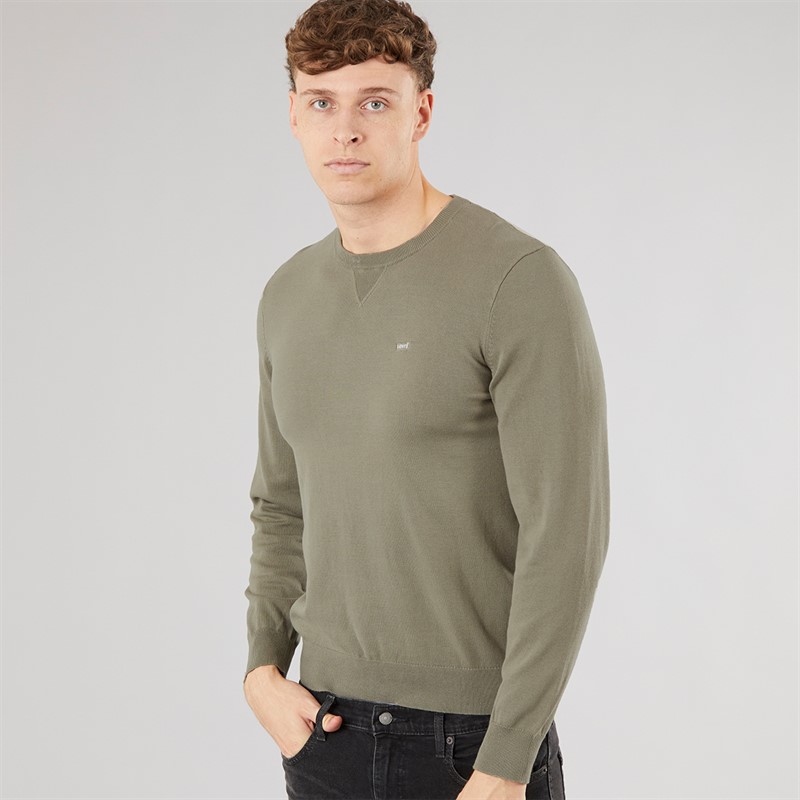 Levi's Mens Lightweight Sweatshirt Smokey Olive