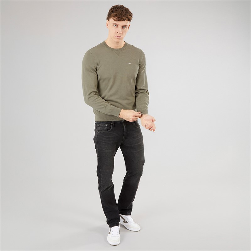 Levi's Mens Lightweight Sweatshirt Smokey Olive