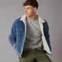Levi's Mens Relaxed Fit Sherpa Trucker Jacket Blue Spring