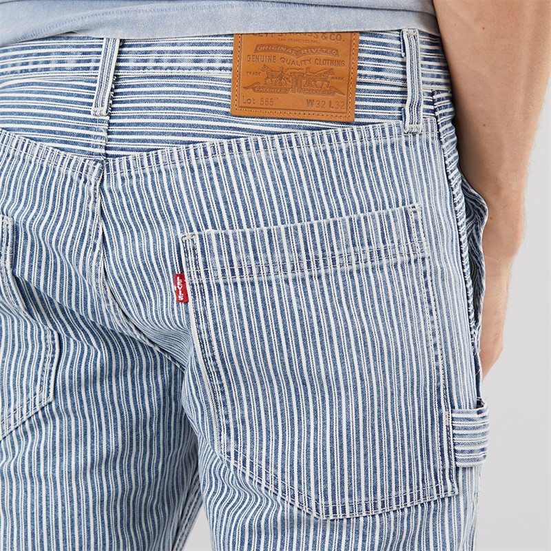 Levi's Mens 555 Relaxed Utility Jeans On The Road Again