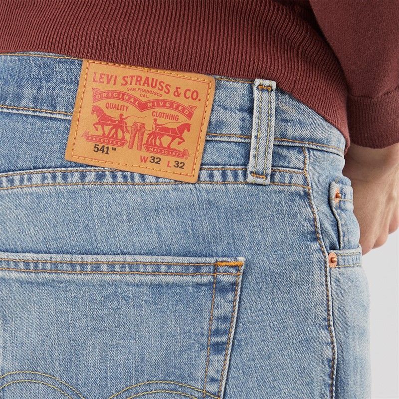 Levi's Mens 541 Athletic Taper Jeans Never Give You Up