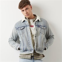 Levi's Mens Sherpa Trucker Jacket Stonebridge