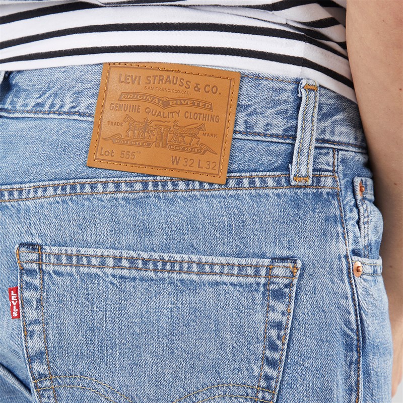 Levi's Mens 555 Relaxed Straight Jeans Tried Our Best