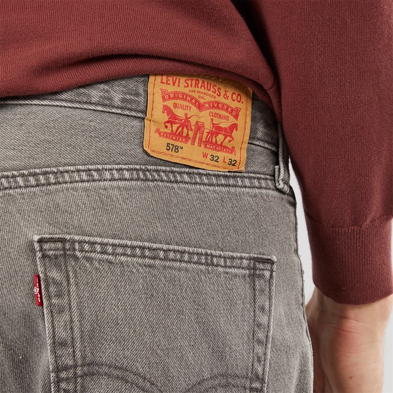 Levi's Mens 578 Baggy Jeans Last Grey Of Summer