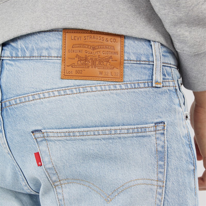 Levi's Mens 502 Taper Jeans Top It Off