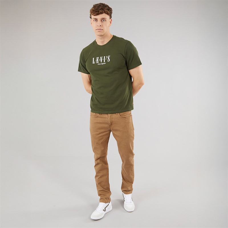 Levi's Mens 502 Taper Jeans Otter