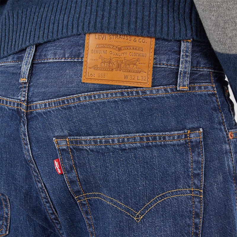 Levi's Mens 555 Relaxed Straight Jeans My True Potential