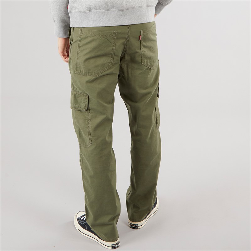 Levi's Mens 568 Loose Cargo Pants Ivy Green