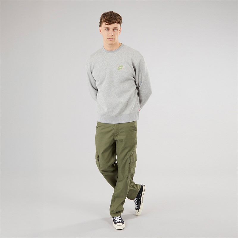 Levi's Mens 568 Loose Cargo Pants Ivy Green