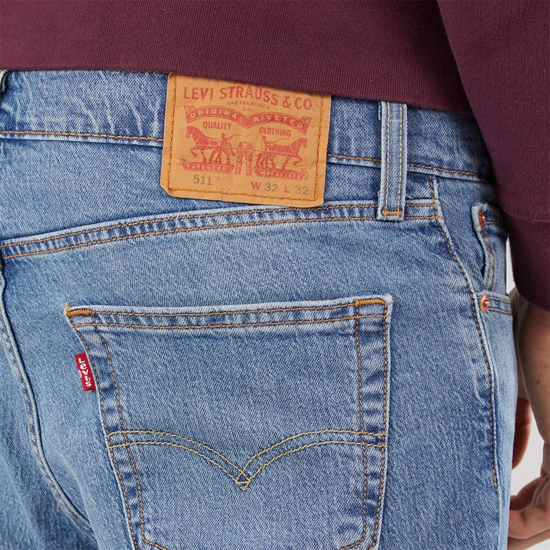Levi's Mens 511 Slim Jeans On The Cool