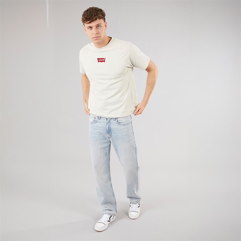 Levi's Mens Loose Vintage Fit T-Shirt White Onyx